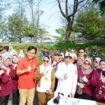 Gerakan pengabdian yang digalakkan Persatuan Perawat Nasional Indonesia (PPNI) Kota Bengkulu di tengah masyarakat.