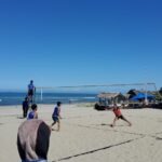 Dinas Pemuda dan Olahraga Kota Bengkulu menggelar lomba bola voli pantai dalam rangka memperebutkan piala Walikota Bengkulu Cup.