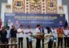 Satgas Anti Narkoba Sekolah (SANS) Provinsi Bengkulu merayakan Hari Ulang Tahun (HUT) ke-9 di Gedung Serba Guna Pemerintah Provinsi Bengkulu, Rabu (21/5).