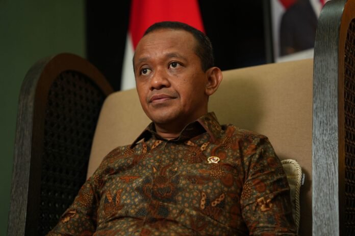 Menteri Energi dan Sumber Daya Mineral (ESDM), Bahlil Lahadalia.