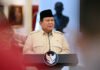 Presiden Prabowo Subianto.