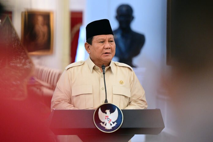 Presiden Prabowo Subianto.