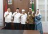 Anggota DPD RI Perwakilan Provinsi Bengkulu, Apt Destita Khairilisani, S.Farm., MSM, mendampingi Gubernur Bengkulu Helmi Hasan dalam kunjungan kerja ke Kementerian Agraria dan Tata Ruang/Badan Pertanahan Nasional (ATR/BPN), Rabu (6/8).