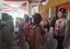 Saka POM Bengkulu Meriahkan Apel Pramuka Ke-64