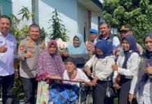 Pelindo Dukung Penyaluran Kursi Roda bagi Warga Membutuhkan di Bengkulu