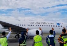 Garuda Ucapkan ”Selamat Tinggal” dari Bandara Bengkulu