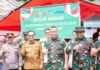 Bupati Teddy Rahman Tinjau Wasev TMMD ke-128 di Lubuk Lagan