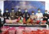 Polri Musnahkan Hortikultura Ilegal Hasil Penyelundupan di Pontianak