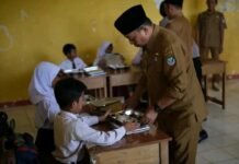 Pemkab Seluma Launching Perdana Program Makan Bergizi Gratis di SDN 168