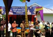 Wabup Seluma Hadiri Perpisahan Siswa SMPN 05, Kenang Status sebagai Alumni Pertama