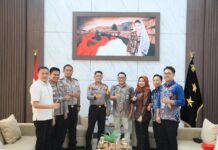 Kapolda Bengkulu Irjen Pol. Yudhi Sulistianto Terima Audiensi TVRI Perwakilan Bengkulu