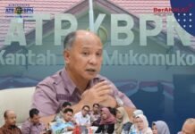 Rapat Internal Monitoring dan Evaluasi Kinerja Perkuat Optimalisasi Pelayanan Pertanahan dan Percepatan Program PTSL