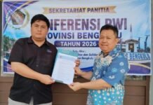 Lima Kandidat Ramaikan Bursa Ketua PWI Bengkulu, Konferwil 2026 Kian Memanas