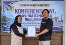 Konferensi PWI Bengkulu 2026, Iyud Dwi Mursito Masuk Bursa Calon Ketua