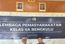 Lapas Bengkulu-AMJ Perkuat Sinergi Dorong Keterbukaan Informasi dan Transparansi Pelayanan