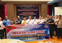 Stakeholder Bengkulu Bersinergi Awasi Orang Asing