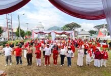 Wabup Kepahiang Apresiasi Lomba Daur Ulang Plastik dan Senam Lansia