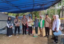 Pemkab Bengkulu Tengah Salurkan Bantuan untuk Korban Kebakaran