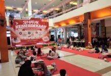Mega Mall Bengkulu Semarakkan HUT ke-81 RI Lewat Lomba Mewarnai dan Solo Dance
