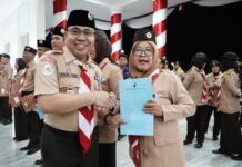 Pramuka Bengkulu Perkuat Komitmen Menuju Indonesia Emas