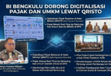 BI Bengkulu Percepat Digitalisasi Pajak dan UMKM melalui QRISTO