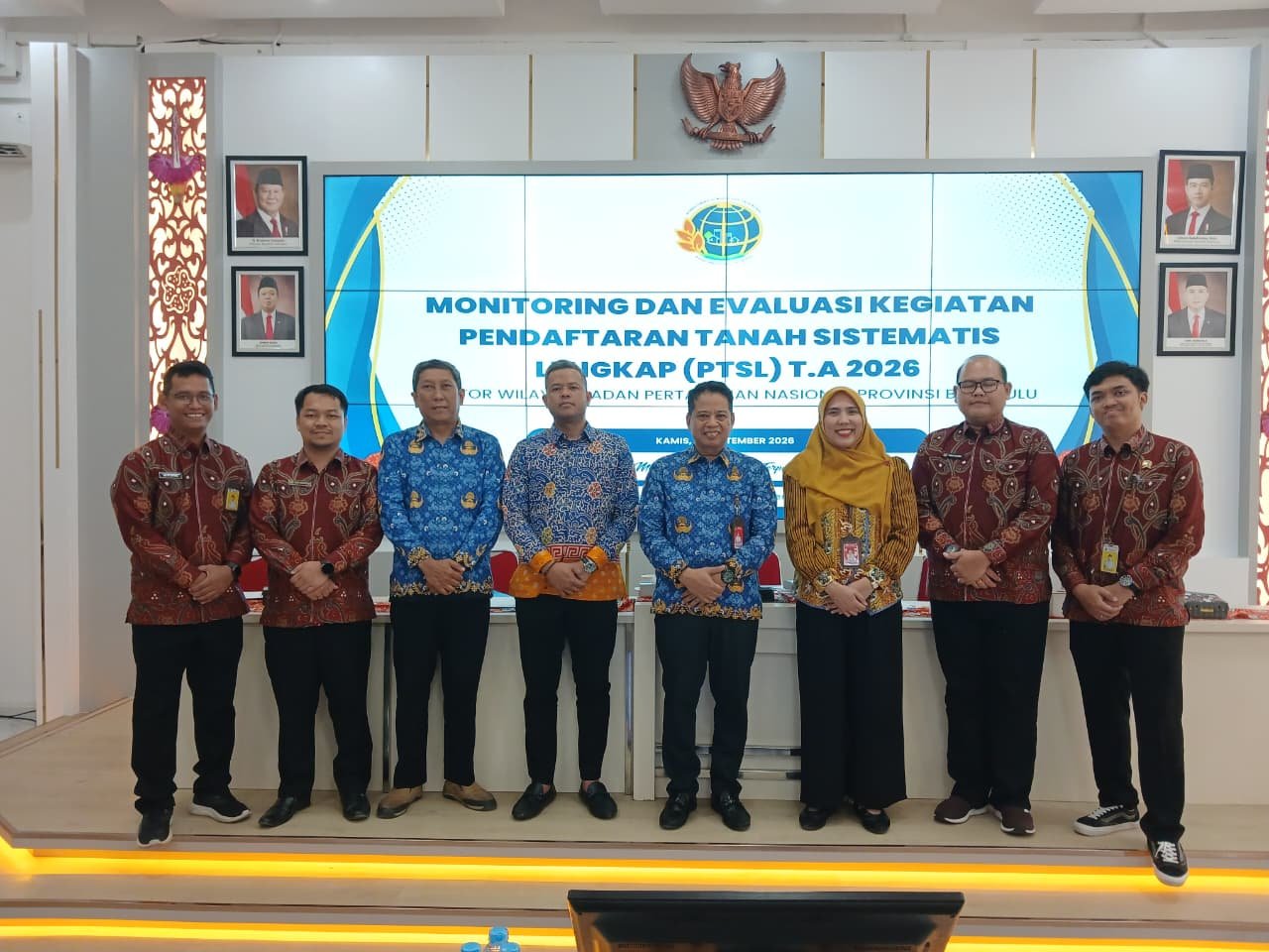 Monev Lanjutan PTSL, Kantah Mukomuko Mantapkan Langkah Menuju Capaian Target Optimal