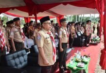 Kemah Pramuka Madrasah Daerah Bengkulu 2026 Resmi Berakhir