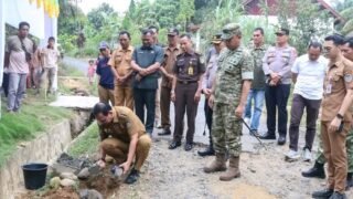 Bupati Teddy Rahman Dukung Pembangunan Jembatan Garuda Tahap VII