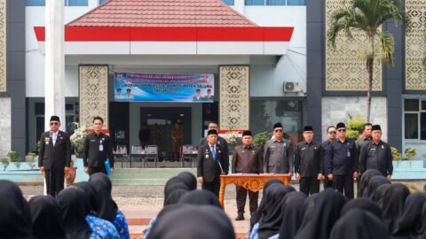 Bupati Teddy Rahman Lantik 888 CPNS Menjadi PNS 100 Persen