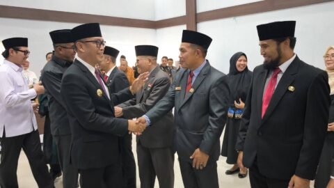 Bupati Kepahiang Lantik Hartono sebagai Sekda, Salihin Pimpin Baperida
