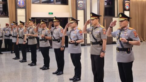 Kapolri Pimpin Sertijab di Mabes Polri