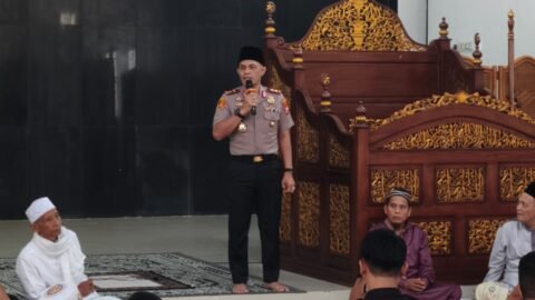 Jumat Keliling Kapolda Bengkulu Jadi Momentum Perkuat Silaturahmi dan Kepedulian kepada Masyarakat Lebong