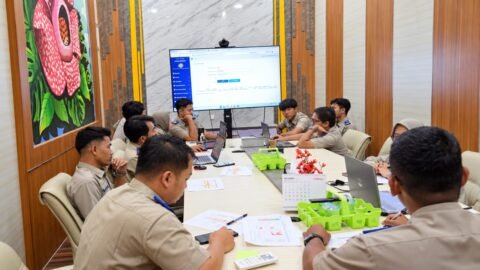 Kantor Pertanahan Mukomuko Evaluasi Percepatan Target PTSL 2026