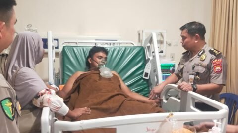 Di Tengah Perjuangan Pasien, Polda Bengkulu Hadir Membawa Kepedulian dan Harapan