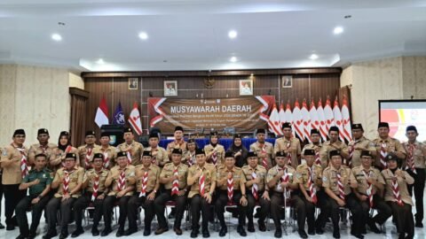 MUSDA VIII Pramuka Bengkulu Resmi Dibuka, Jadi Wadah Penguatan Karakter Generasi Muda