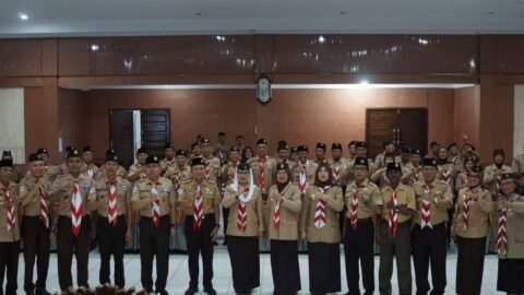 Senator Destita Jadi Perempuan Pertama Pimpin Gerakan Pramuka Kwarda Bengkulu